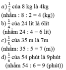 Giải bài 1 trang 26 sgk Toán 3 | Để học tốt Toán 3